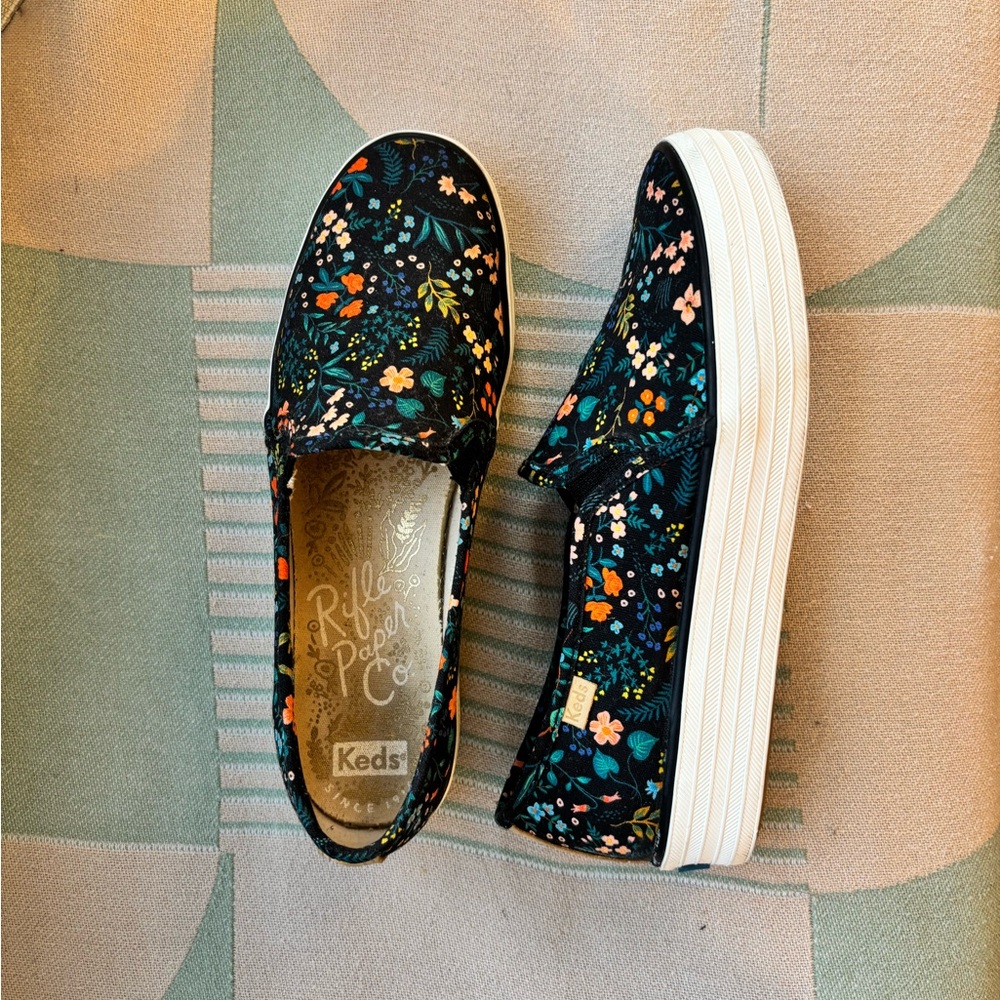 Keds Rifle Paper co. Slip-On Sneakers
